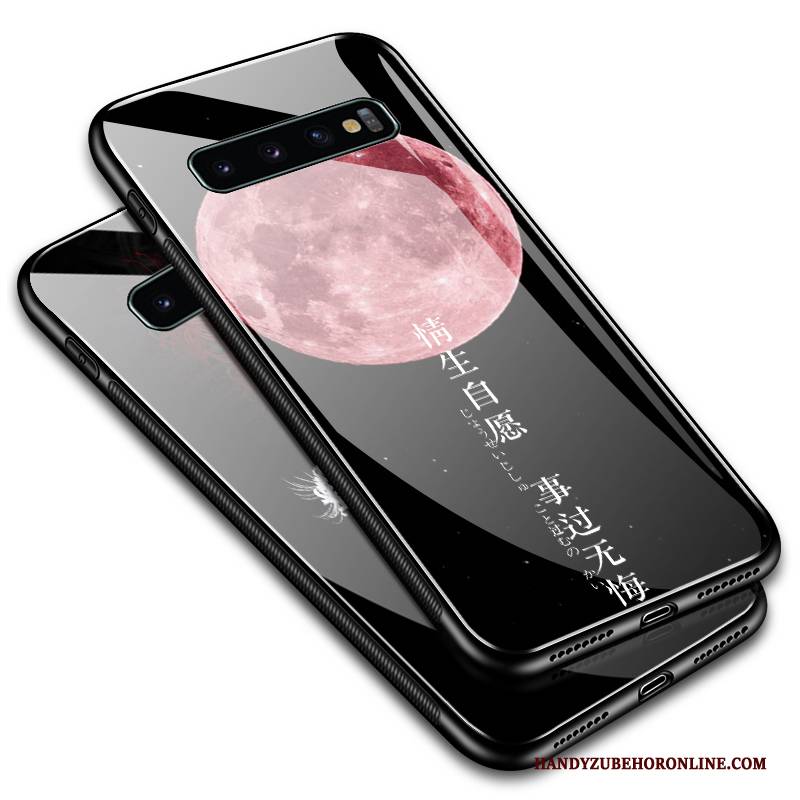 Hülle Samsung Galaxy S10 Schutz Anti-sturz Jugend, Case Samsung Galaxy S10 Taschen Fantasie Lila