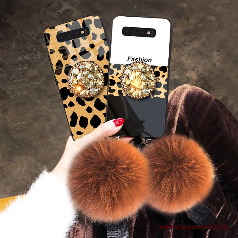 Hülle Samsung Galaxy S10+ Taschen Trendmarke Leicht, Case Samsung Galaxy S10+ Schutz Anti-sturz Persönlichkeit