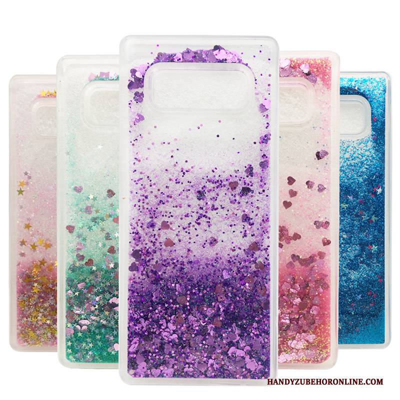 Hülle Samsung Galaxy S10 Treibsand Pulver, Case Samsung Galaxy S10 Grün Handyhüllen