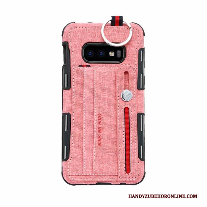 Hülle Samsung Galaxy S10e Taschen Karte Anti-sturz, Case Samsung Galaxy S10e Schutz Ring Handyhüllen