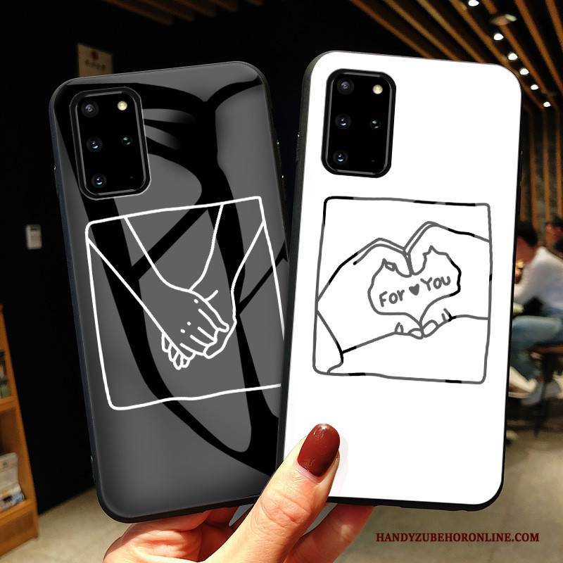Hülle Samsung Galaxy S20+ Mode Anti-sturz Glas, Case Samsung Galaxy S20+ Schutz Liebhaber Einfach