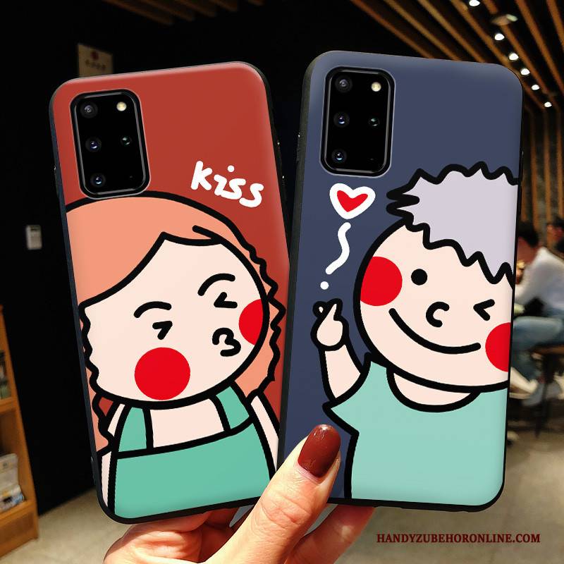Hülle Samsung Galaxy S20+ Taschen Anti-sturz Liebhaber, Case Samsung Galaxy S20+ Schutz Handyhüllen Blau