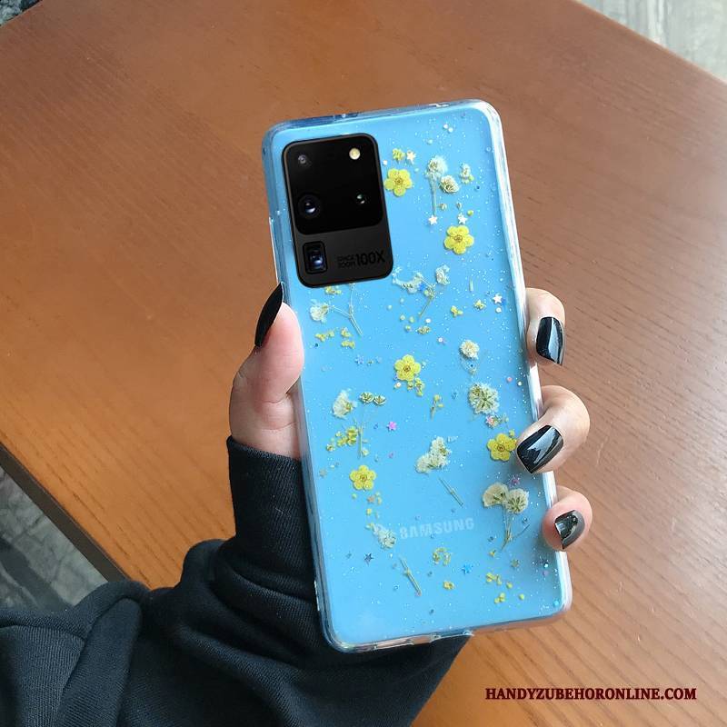 Hülle Samsung Galaxy S20 Ultra Kreativ Hängende Verzierungen Angepasst, Case Samsung Galaxy S20 Ultra Weiche Anti-sturz Pulver