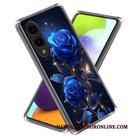Hülle Samsung Galaxy S25 5g Edge Blaue Rosen