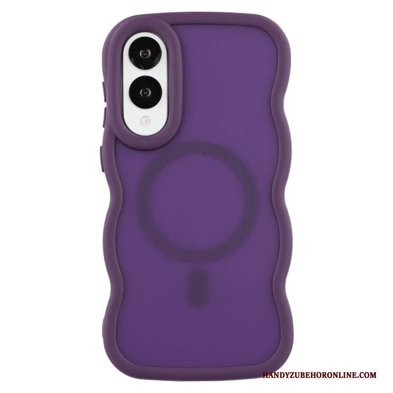 Hülle Samsung Galaxy S25 5g Edge Magsafe-kompatibles Ripple-design