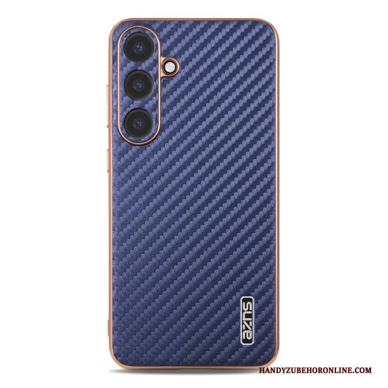 Hülle Samsung Galaxy S25 5g Handyhülle Carbonfaser-optik