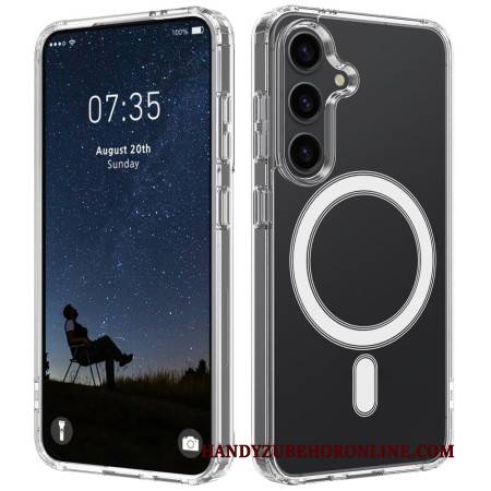 Hülle Samsung Galaxy S25 5g Transparentes Magsafe-kompatibles Material