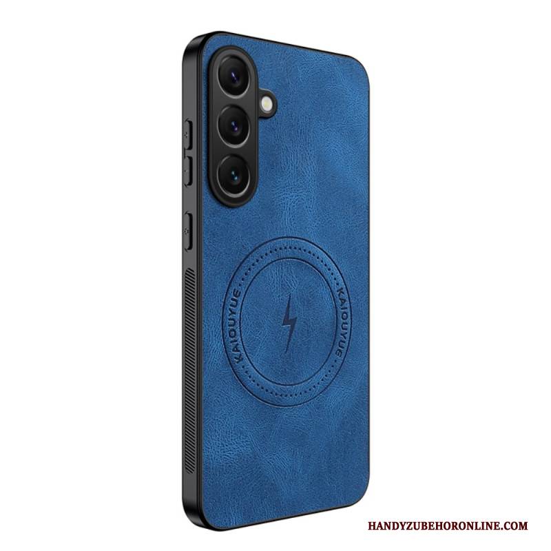 Hülle Samsung Galaxy S25 Fe Handyhülle Magsafe Nappa-leder-effekt