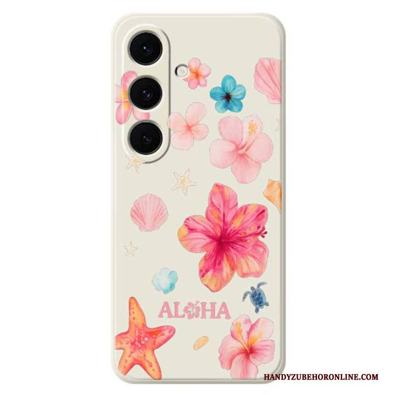 Hülle Samsung Galaxy S25 Fe Handyhülle Silikon Mit Blumenmuster
