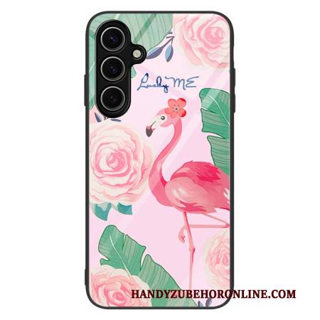 Hülle Samsung Galaxy S25 Plus 5g Flamingo Aus Gehärtetem Glas