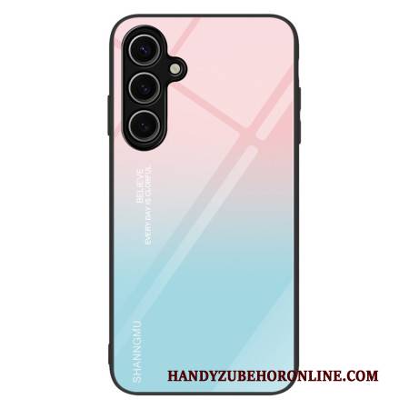 Hülle Samsung Galaxy S25 Plus 5g Handyhülle Rosa-blauer Farbverlauf Aus Gehärtetem Glas
