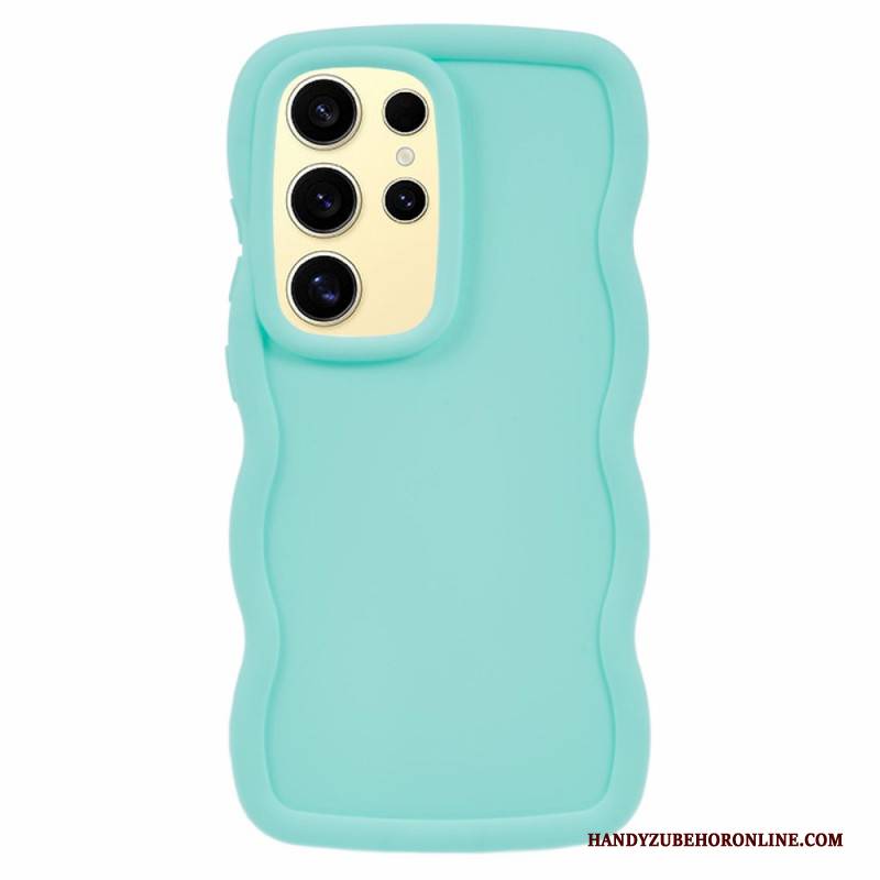 Hülle Samsung Galaxy S25 Ultra 5g Geriffeltes Silikon