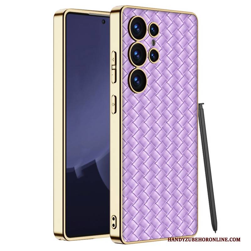 Hülle Samsung Galaxy S25 Ultra 5g Gewebte Struktur