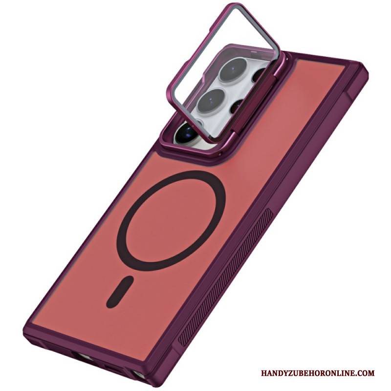 Hülle Samsung Galaxy S25 Ultra 5g Handyhülle Magsafe-kompatibel Mattes Anti-fingerprint-design Mit Ständer