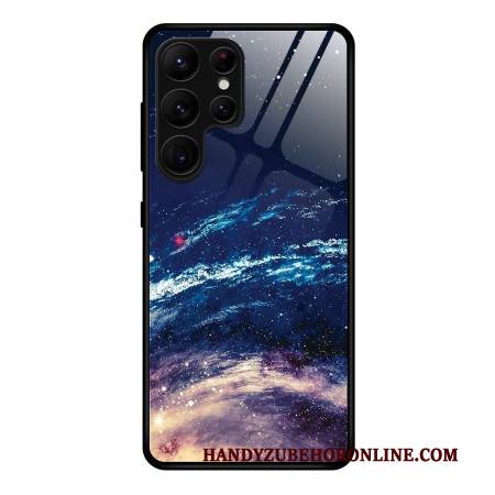 Hülle Samsung Galaxy S25 Ultra 5g Handyhülle Milchstraße Aus Gehärtetem Glas