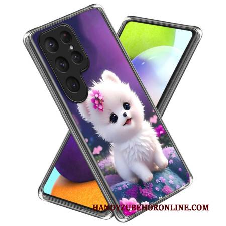 Hülle Samsung Galaxy S25 Ultra 5g Handyhülle Weißer Welpe