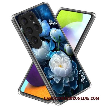 Hülle Samsung Galaxy S25 Ultra 5g Weiße Pfingstrose