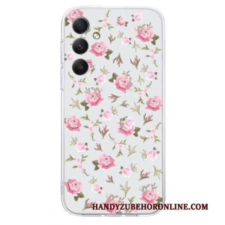 Hülle Samsung Galaxy S26 Handyhülle Rosa Blumenmuster