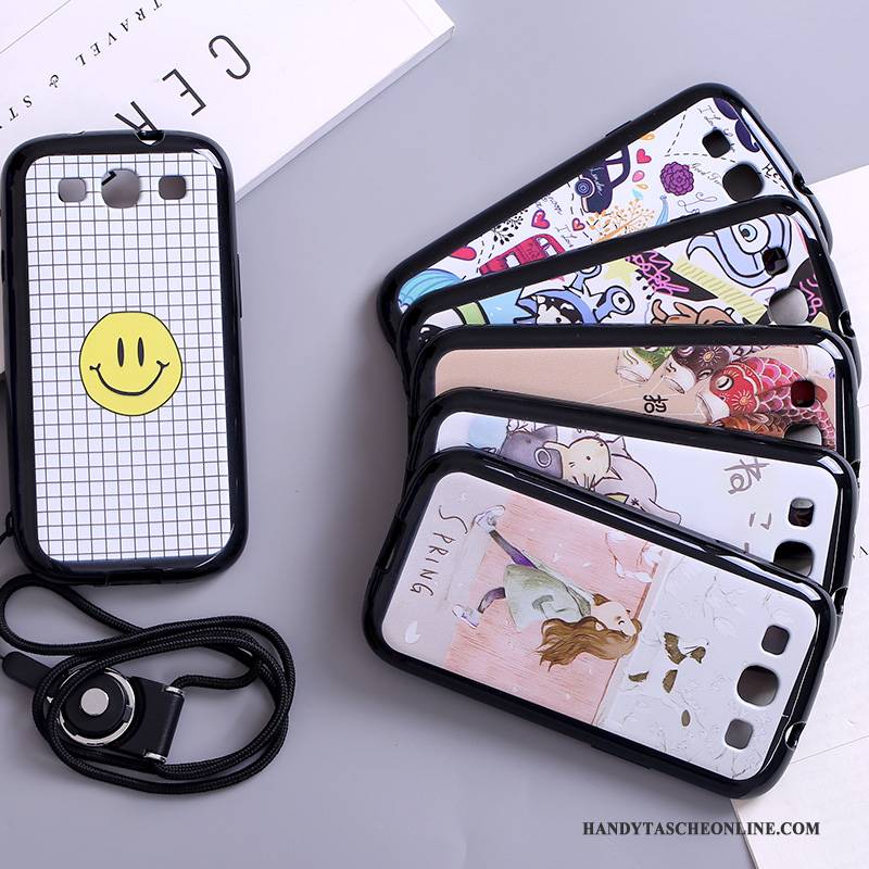 Hülle Samsung Galaxy S3 Farbe Hängende Verzierungen Handyhüllen, Case Samsung Galaxy S3 Silikon