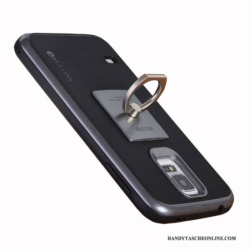 Hülle Samsung Galaxy S5 Schutz Stoff Grenze, Case Samsung Galaxy S5 Weiche Anti-sturz Handyhüllen