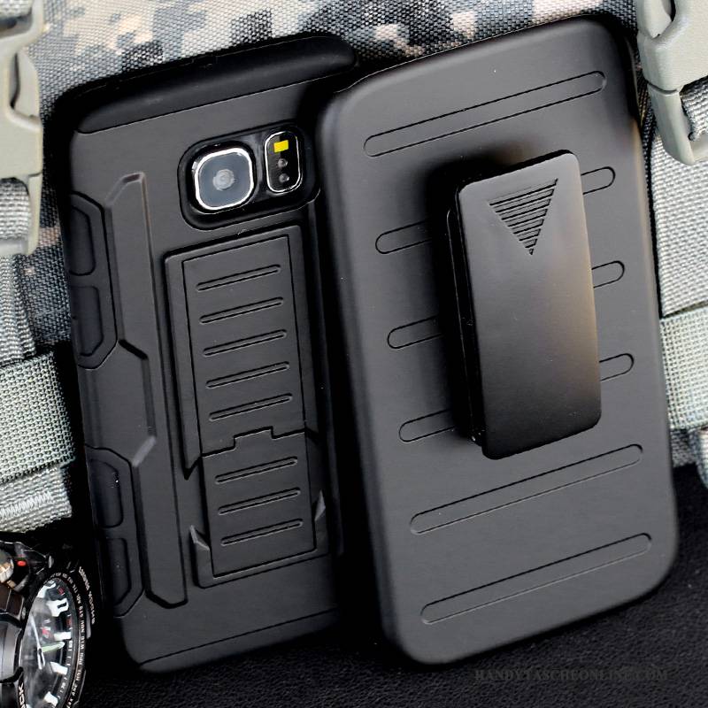 Hülle Samsung Galaxy S6 Edge + Schutz Anti-sturz Bär, Case Samsung Galaxy S6 Edge + Taktiken Handyhüllen