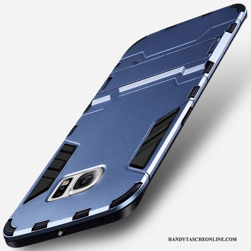 Hülle Samsung Galaxy S6 Edge Silikon Trend Kühl, Case Samsung Galaxy S6 Edge Schutz Handyhüllen Grün