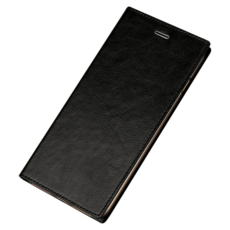 Hülle Samsung Galaxy S6 Edge + Taschen Anti-sturz Einfach, Case Samsung Galaxy S6 Edge + Folio Schwarz Schlank