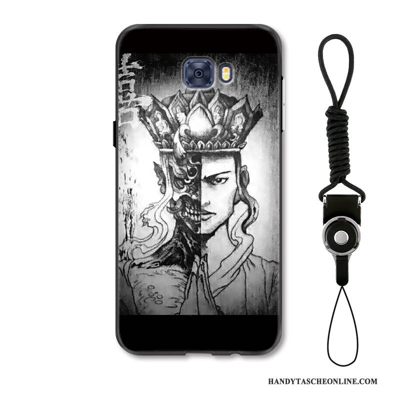 Hülle Samsung Galaxy S7 Edge Schutz Persönlichkeit Handyhüllen, Case Samsung Galaxy S7 Edge Taschen Buddha Schwer