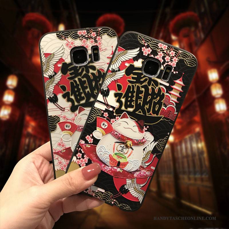 Hülle Samsung Galaxy S7 Edge Silikon Hängende Verzierungen Handyhüllen, Case Samsung Galaxy S7 Edge Taschen Trend Reichtum