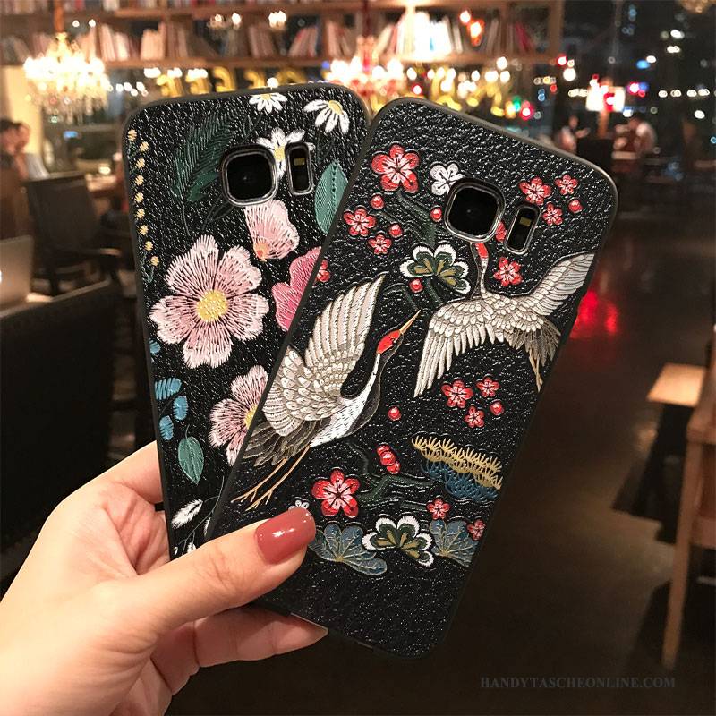 Hülle Samsung Galaxy S7 Farbe Persönlichkeit Hängende Verzierungen, Case Samsung Galaxy S7 Karikatur Trend Handyhüllen