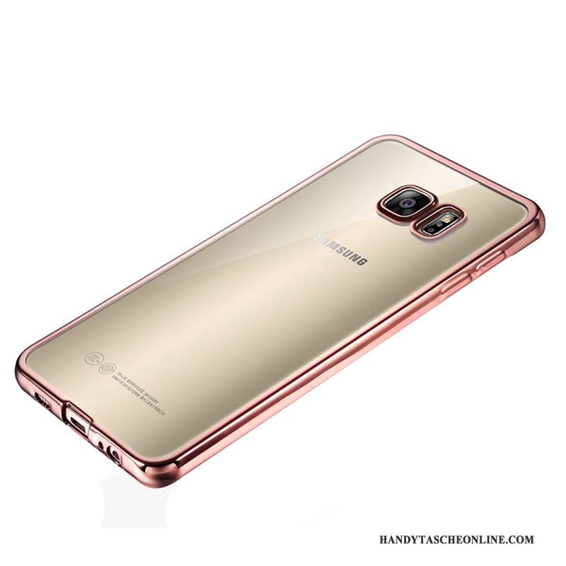 Hülle Samsung Galaxy S7 Schutz Anti-sturz Dünne, Case Samsung Galaxy S7 Weiche Handyhüllen Rosa