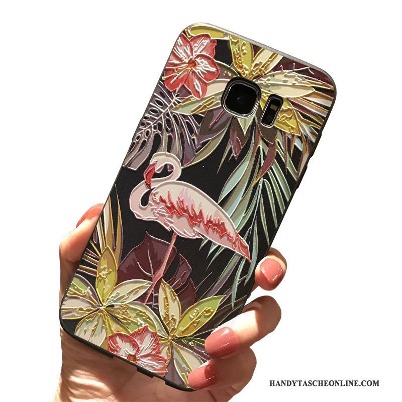 Hülle Samsung Galaxy S7 Taschen Hängende Verzierungen Persönlichkeit, Case Samsung Galaxy S7 Silikon Trend Handyhüllen