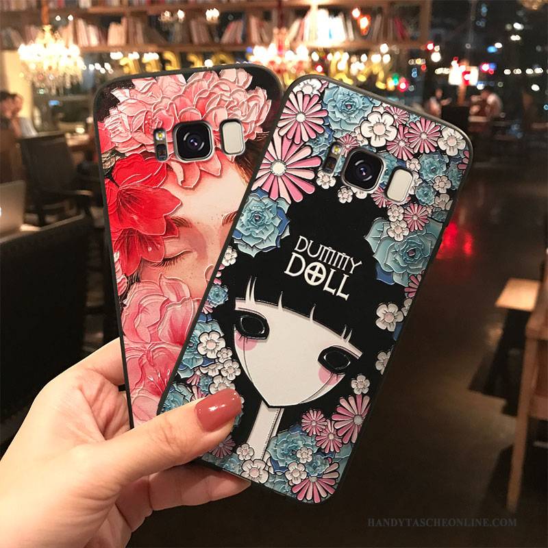 Hülle Samsung Galaxy S8+ Farbe Trend Hängende Verzierungen, Case Samsung Galaxy S8+ Silikon Handyhüllen