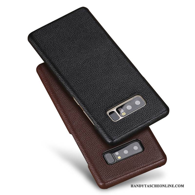 Hülle Samsung Galaxy S8 Luxus Handyhüllen Trend, Case Samsung Galaxy S8 Taschen Schwarz Anti-sturz