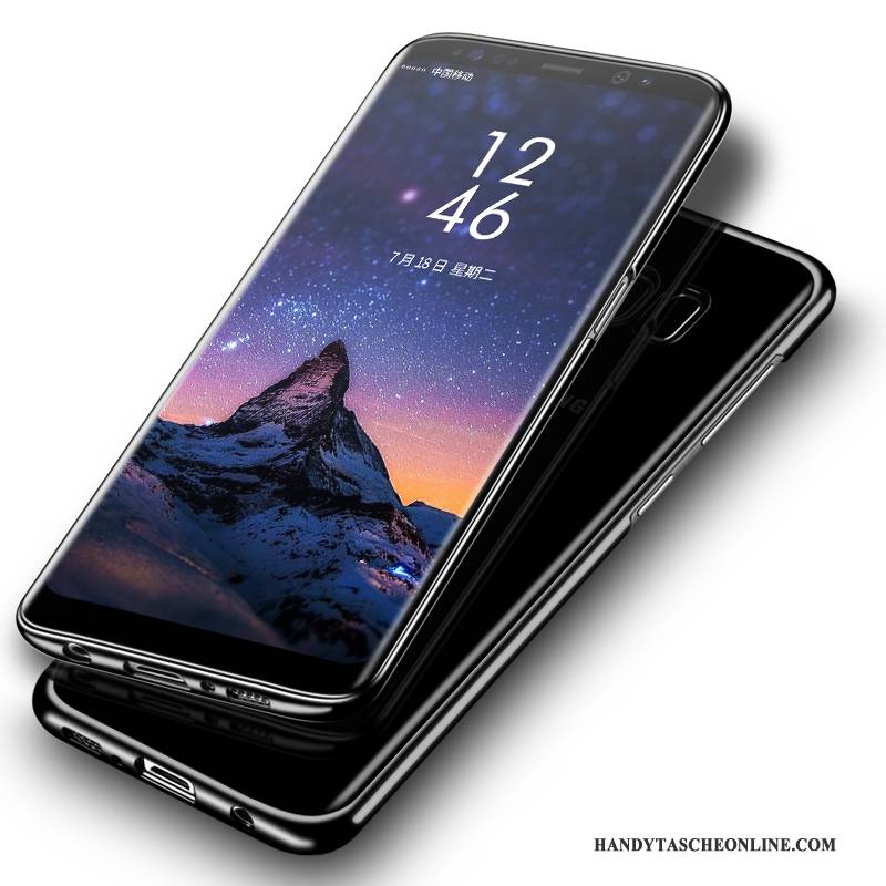 Hülle Samsung Galaxy S8 Luxus Trend Anti-sturz, Case Samsung Galaxy S8 Schutz Schwer Schwarz