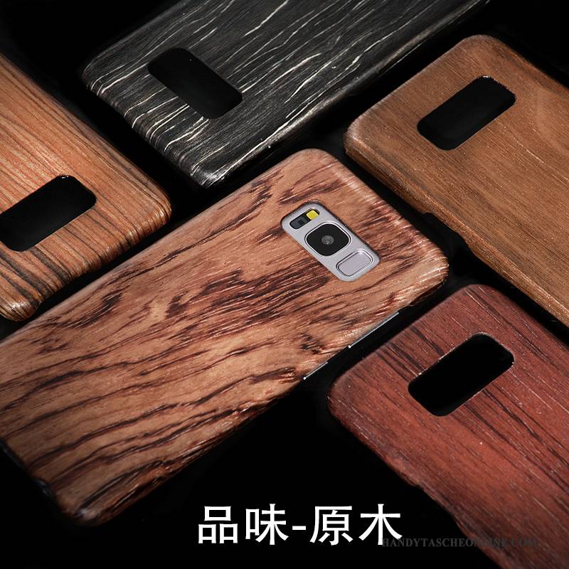 Hülle Samsung Galaxy S8 Massivholz Geschenk Handyhüllen, Case Samsung Galaxy S8 Schutz Holz Schlank