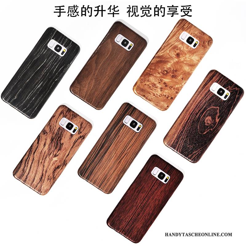 Hülle Samsung Galaxy S8+ Massivholz Geschenk Schlank, Case Samsung Galaxy S8+ Farbe Holz Handyhüllen