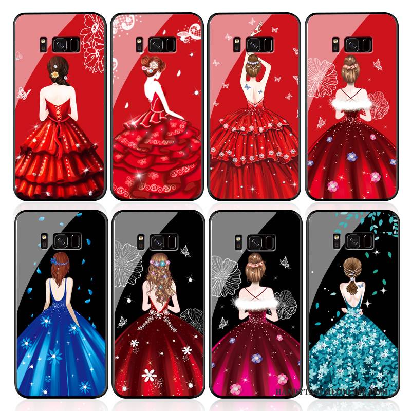 Hülle Samsung Galaxy S8 Schutz Schwer Trend, Case Samsung Galaxy S8 Farbe Glas Handyhüllen