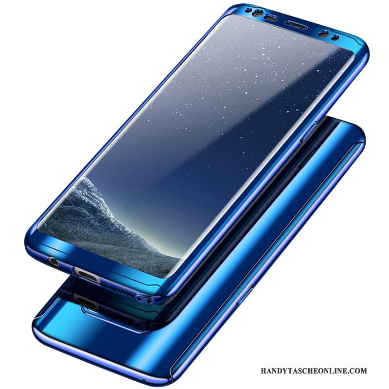 Hülle Samsung Galaxy S8 Taschen Anti-sturz Blau, Case Samsung Galaxy S8 Kreativ Handyhüllen Dünne