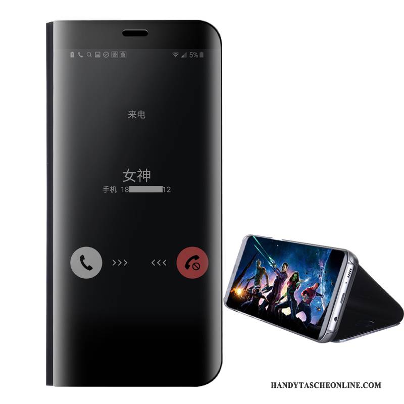 Hülle Samsung Galaxy S8+ Taschen Handyhüllen Anti-sturz, Case Samsung Galaxy S8+ Kreativ Schwarz