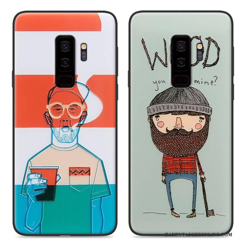 Hülle Samsung Galaxy S9 Farbe Persönlichkeit Handyhüllen, Case Samsung Galaxy S9 Gemalt