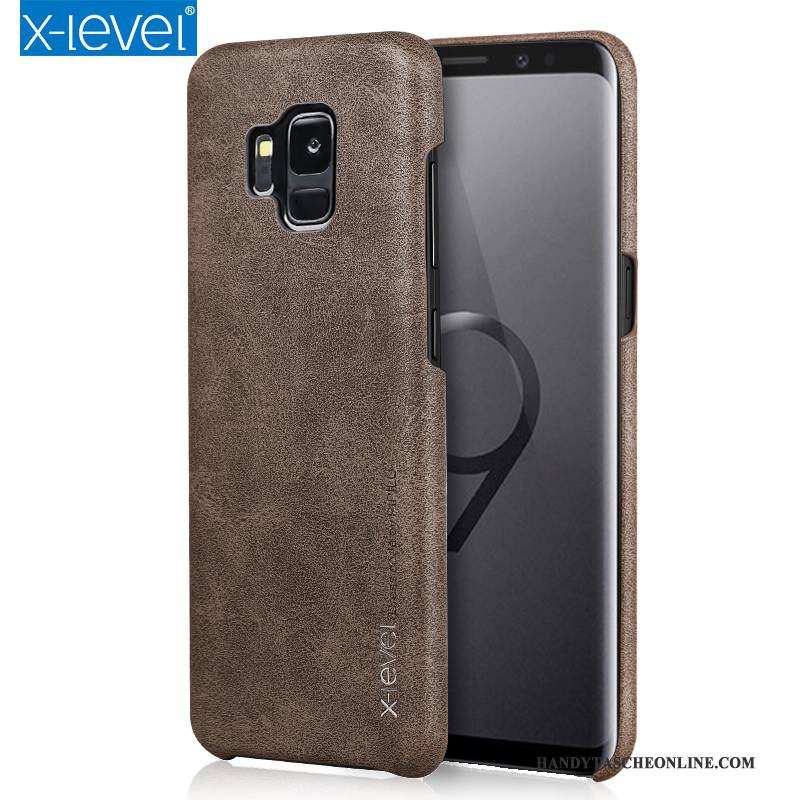 Hülle Samsung Galaxy S9+ Kreativ Anti-sturz Handyhüllen, Case Samsung Galaxy S9+ Lederhülle Schlank Trend