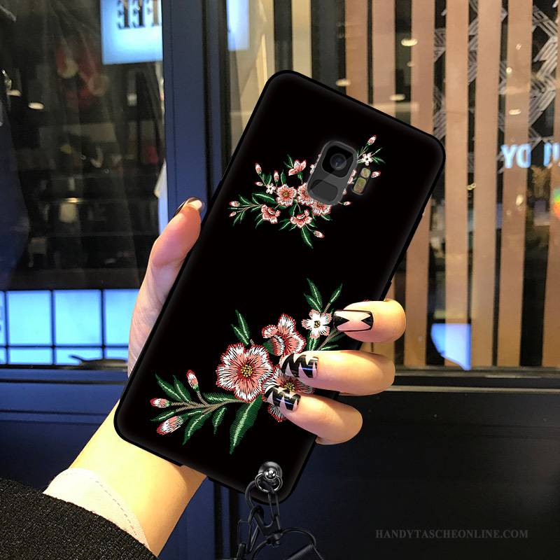 Hülle Samsung Galaxy S9+ Kreativ Schlank Persönlichkeit, Case Samsung Galaxy S9+ Taschen Anti-sturz Handyhüllen