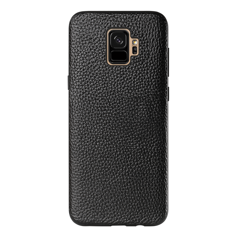 Hülle Samsung Galaxy S9+ Lederhülle Handyhüllen Dunkel, Case Samsung Galaxy S9+ Kreativ Persönlichkeit Schlank