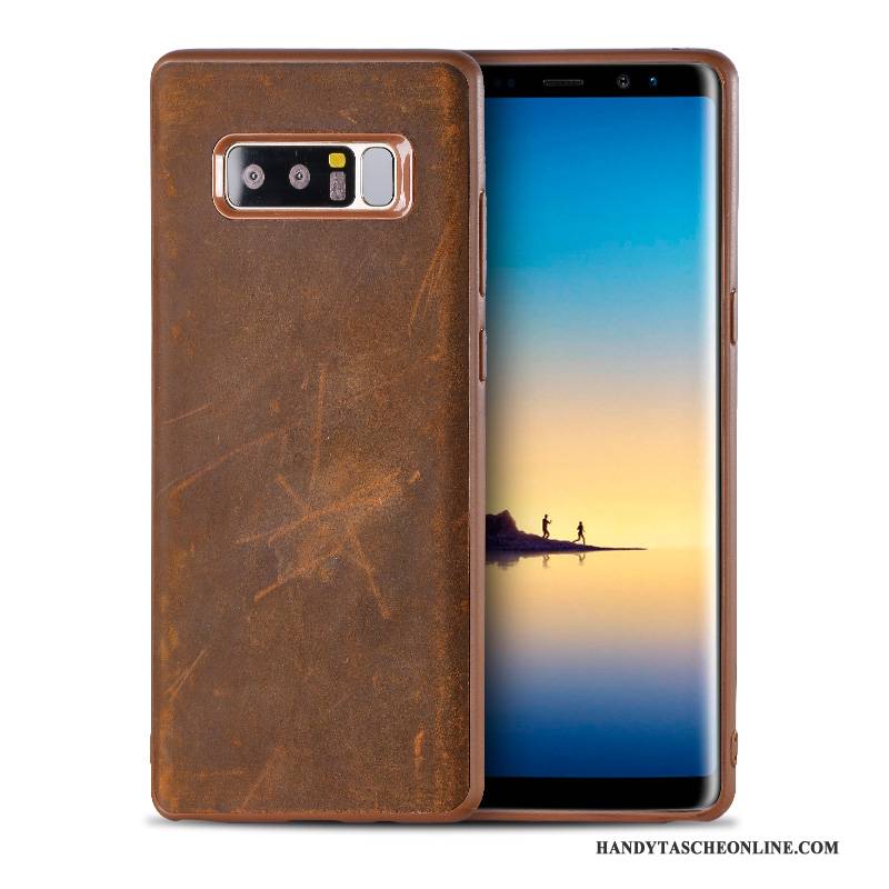 Hülle Samsung Galaxy S9 Retro Anti-sturz Trendmarke, Case Samsung Galaxy S9 Leder Persönlichkeit Handyhüllen