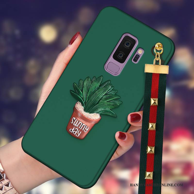 Hülle Samsung Galaxy S9 Schutz Handyhüllen Nubuck, Case Samsung Galaxy S9 Silikon Persönlichkeit Anti-sturz