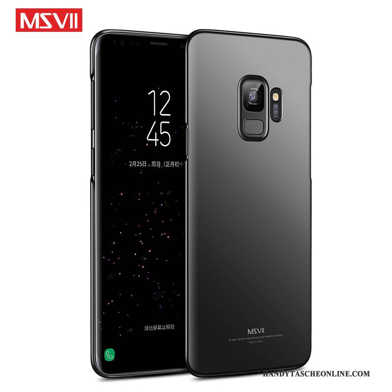 Hülle Samsung Galaxy S9 Taschen Schlank Nubuck, Case Samsung Galaxy S9 Anti-sturz Schwer