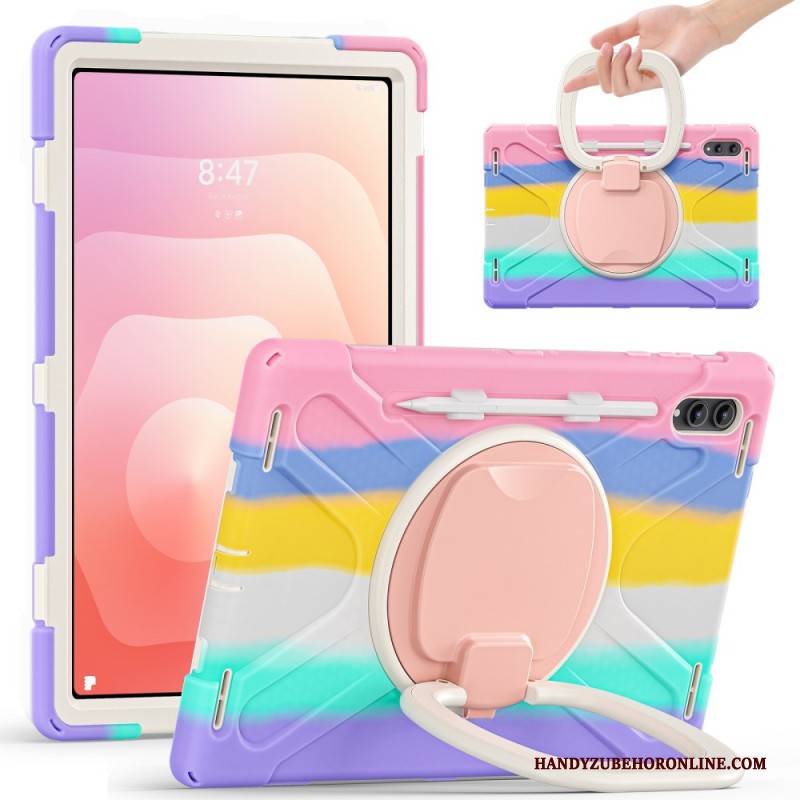 Hülle Samsung Galaxy Tab S11 Ultra Dreifacher Schutz Mit Drehbarem Griff