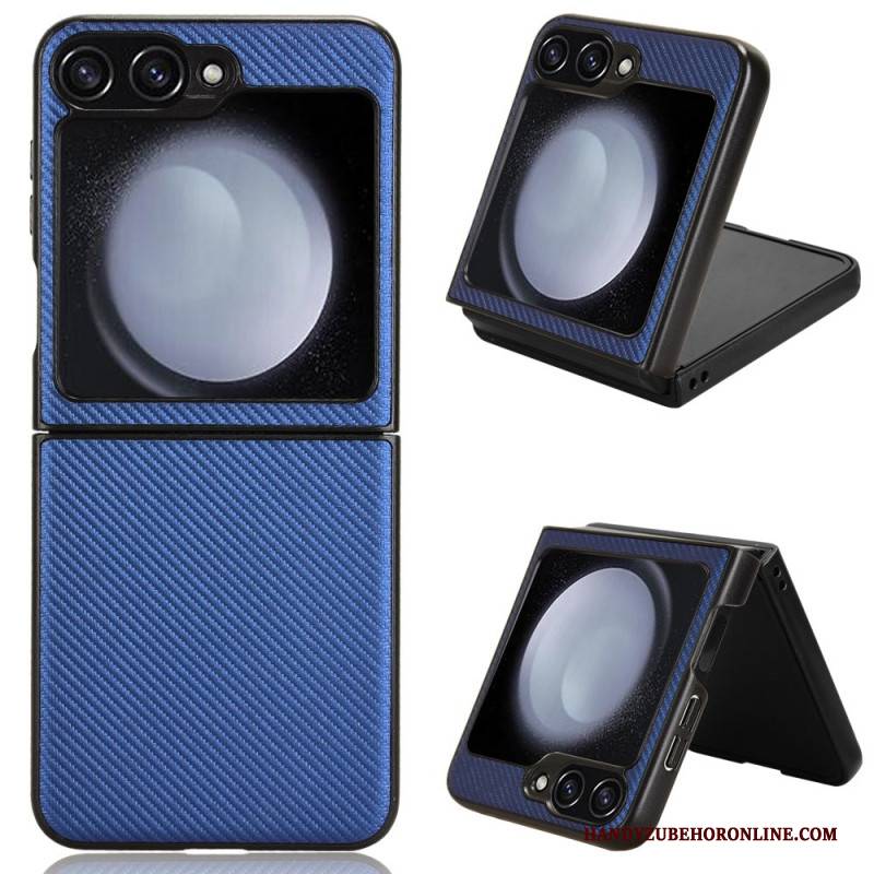 Hülle Samsung Galaxy Z Flip 7 Fe Carbonfaser-textur