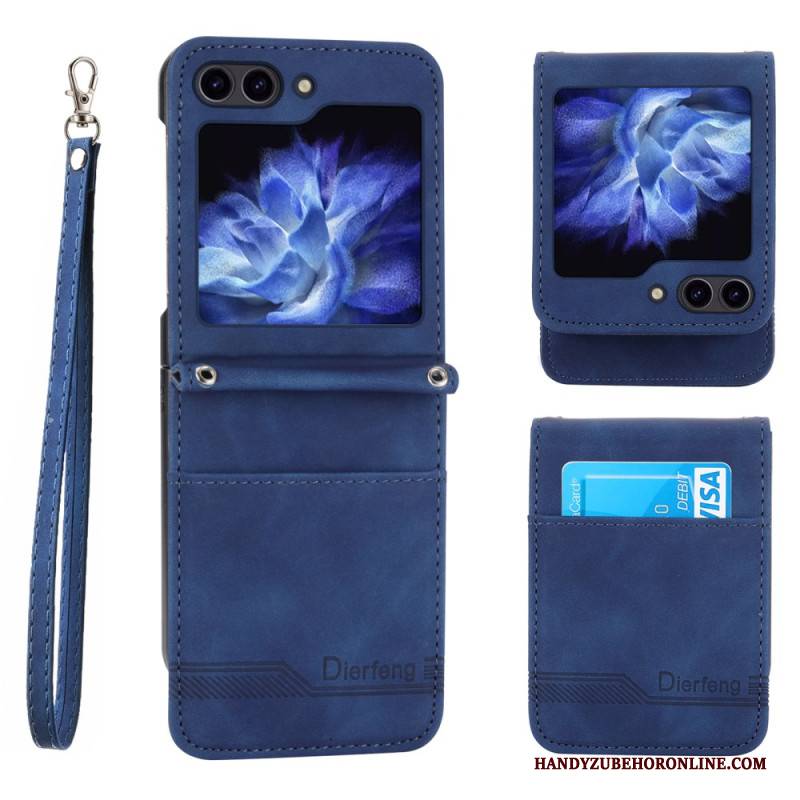 Hülle Samsung Galaxy Z Flip 7 Fe Dierfeng Kartenhalter